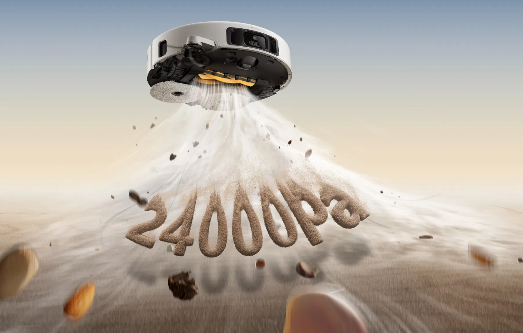 De V50 Ultra heeft een flinke zuigkracht.